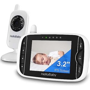 HelloBaby Video Baby Monitor with Camera and Audio