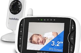 HelloBaby Video Baby Monitor with Camera and Audio