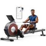 Merach Rowing Machine, Magnetic Rower Machine for Home