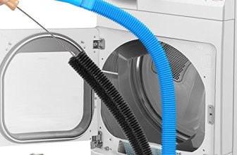 Sealegend 2 Pieces Dryer Vent Cleaner Kit and Flexible Dryer Lint Brush Vacuum H