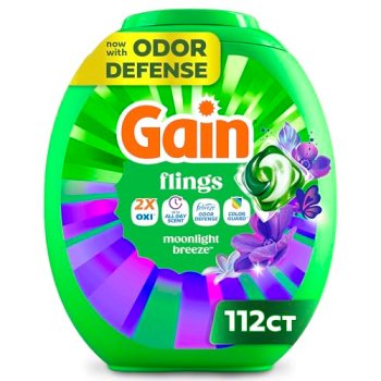 Gain Flings Laundry Detergent Pods Odor Defense + Color Guard