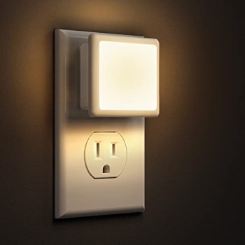 L LOHAS LED Night Lights Plug into Wall 2-Pack