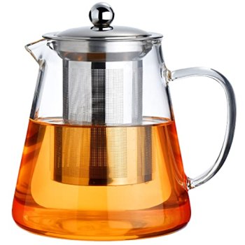 PARACITY Glass Teapot Stovetop 18.6 OZ
