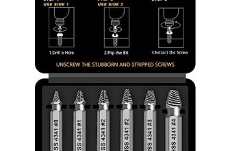 Gifts for Men,THOSAF Damaged Screw Extractor Set