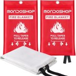 Mondoshop Fire Blankets Emergency for Kitchen Home