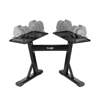 Yes4All Stand for Adjustable Dumbbells Up to 160 Pound – Spotter Stand