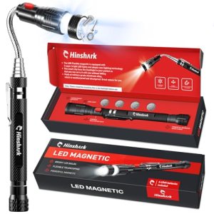 Hinshark Gifts for Men, Extendable Telescoping Magnetic Pickup Tools