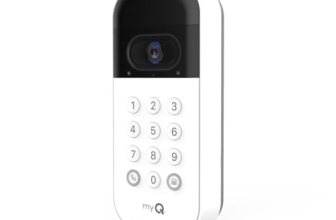 myQ Smart Garage Door Video Keypad with Wide-Angle Camera