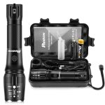 PHIXTON Rechargeable Flashlights High Lumens