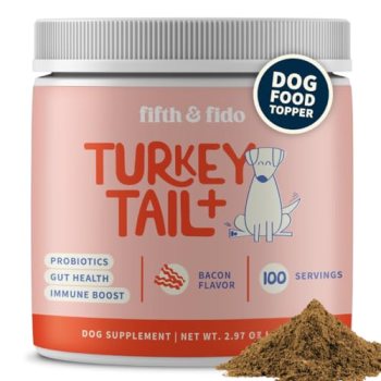 Fifth & Fido Turkey Tail Mushroom for Dogs – Lipoma Treatment for Dogs