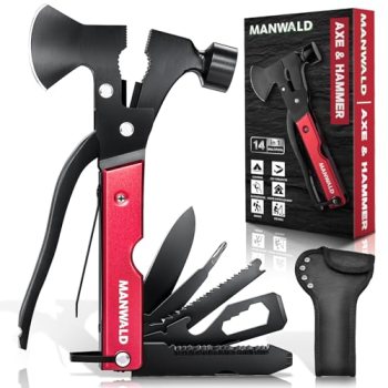 15 in 1 Multitool Axe Hatchet, Valentines Day Gifts for Him Adults