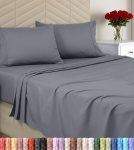 Utopia Bedding Queen Sheet Set – Brushed Microfiber – Ultra Soft Bed Sheets for