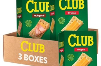 Club Crackers, Lunch Snacks, Snack Crackers, Variety Pack (3 Boxes)