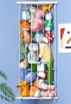 Corner Stuffed Animal Storage for Kids Room