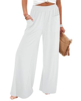 GRAPENT Womens Travel Outfit – Ladies Pull On Pants for Summer