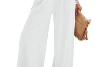 GRAPENT Womens Travel Outfit – Ladies Pull On Pants for Summer