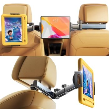 LISEN for iPad Holder Car Road Trip Essentials Travel Activities for Toddler Kid