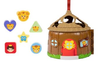 Daniel Tiger’s Neighborhood Baby Shape Sorter Toy Bungalow Sorter Play Set for T