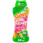 Gain In-Wash Laundry Scent Booster Beads, Happy, 24 oz