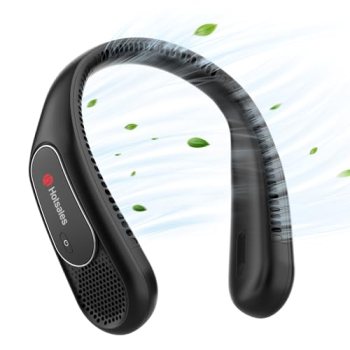 Hotsales Neck Fan, Hands Free Bladeless Neck Fans Portable Rechargeable