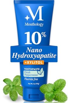 Mouthology 10% Nano Hydroxyapatite Toothpaste Fluoride Free