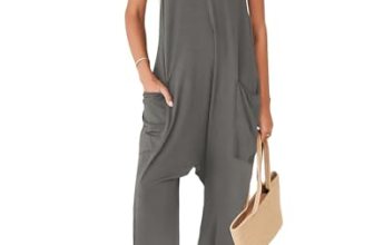 Ekouaer Womens Jumpsuit Sleeveless Casual Summer Overalls Ju: 73% Off Amazon Deal Review
