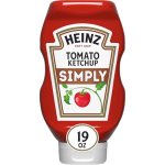 Heinz Simply Tomato Ketchup with No Artificial Sweeteners, 19 oz Bottle