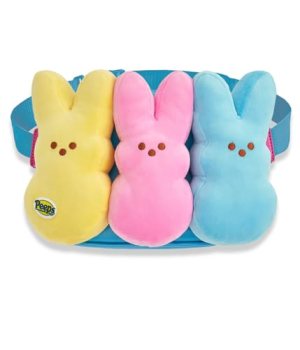 Tipsy Elves Officially Licensed PEEPS Bunnies Easter Fanny Packs – Yellow