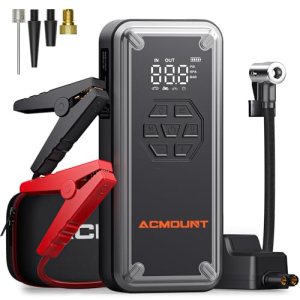 Acmount W160 Jump Starter with Air Compressor