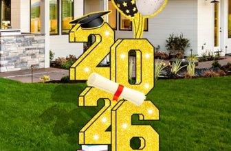 2026 Graduation Decorations – 3.5FT Large Class 2026 Graduation Yard Sign Yard D