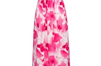 GRACE KARIN Women’s 2024 Summer Bohemian Floral Printed Strapless Beach Party Lo