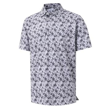 M MAELREG Polo Shirts for Men Quick Dry Fit Short Sleeve Performance Moisture Wi