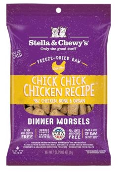 Stella & Chewy’s Freeze-Dried Raw Cat Dinner Morsels