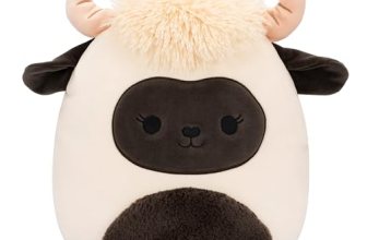 Squishmallows Original 12in Venus The Blacknose Sheep with Fuzzy Black Belly