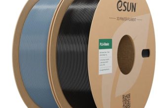 eSUN PLA Basic Filament 1.75mm, 3D Printer Filament High Speed PLA for Fast Prin