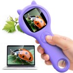 Microscope for Kids – Electronic Handheld Magnifying Glass for Children-STEM Out