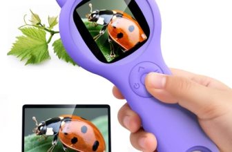 Microscope for Kids – Electronic Handheld Magnifying Glass for Children-STEM Out