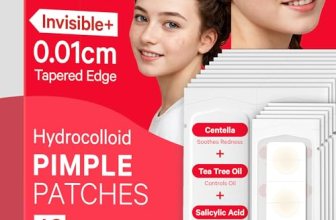 Sosky Pimple Patches for Face, Invisible Hydrocolloid Acne Patches