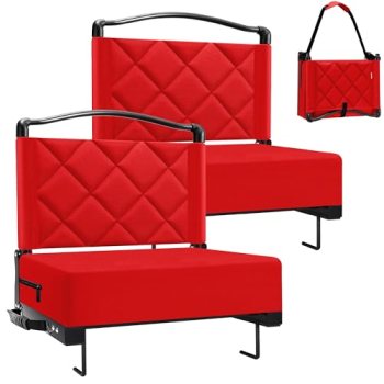Kaganoon Stadium Seats with Back Support Cushion
