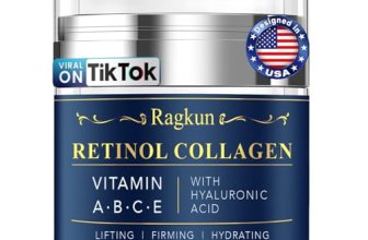 Ragkun Retinol Cream for Face, Collagen Neck Creams for Tightening and Firming