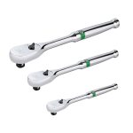 SK 3-Piece Ratchet Set, 1/4″, 3/8″