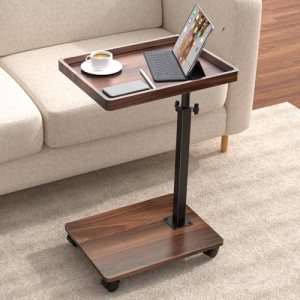 C Table End Table Adjustable Height