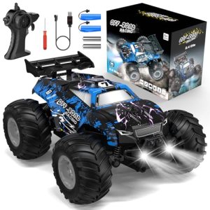 Hielse Remote Control Car, All-Terrain Remote Control Truck for Boys
