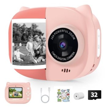 Rongta Kids Camera Instant Print