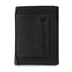 Carhartt Men’s B0000213 Detroit Trifold Wallet One Size Fits All Black