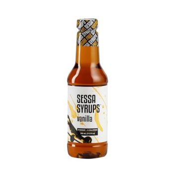 Sessa Syrups Sugar Free Vanilla Syrup – 11.8 Fl Oz – Keto-Friendly