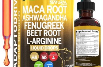 Clean Nutra Organic Maca Root Liquid Drops with Ashwagandha