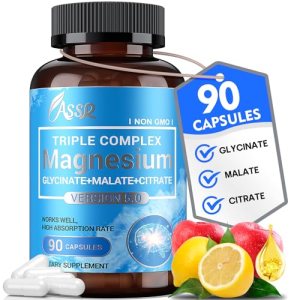 ASSR Triple Magnesium Complex – 300mg Magnesium Supplement with Glycinate