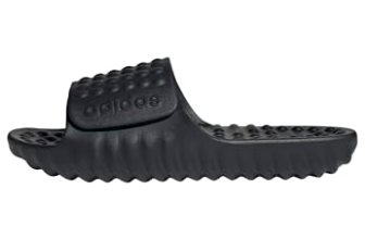 adidas Unisex-Adult Adissage Flux, Black/Black/Black, 4