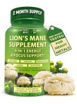 Organic Lion’s Mane Supplement Capsules